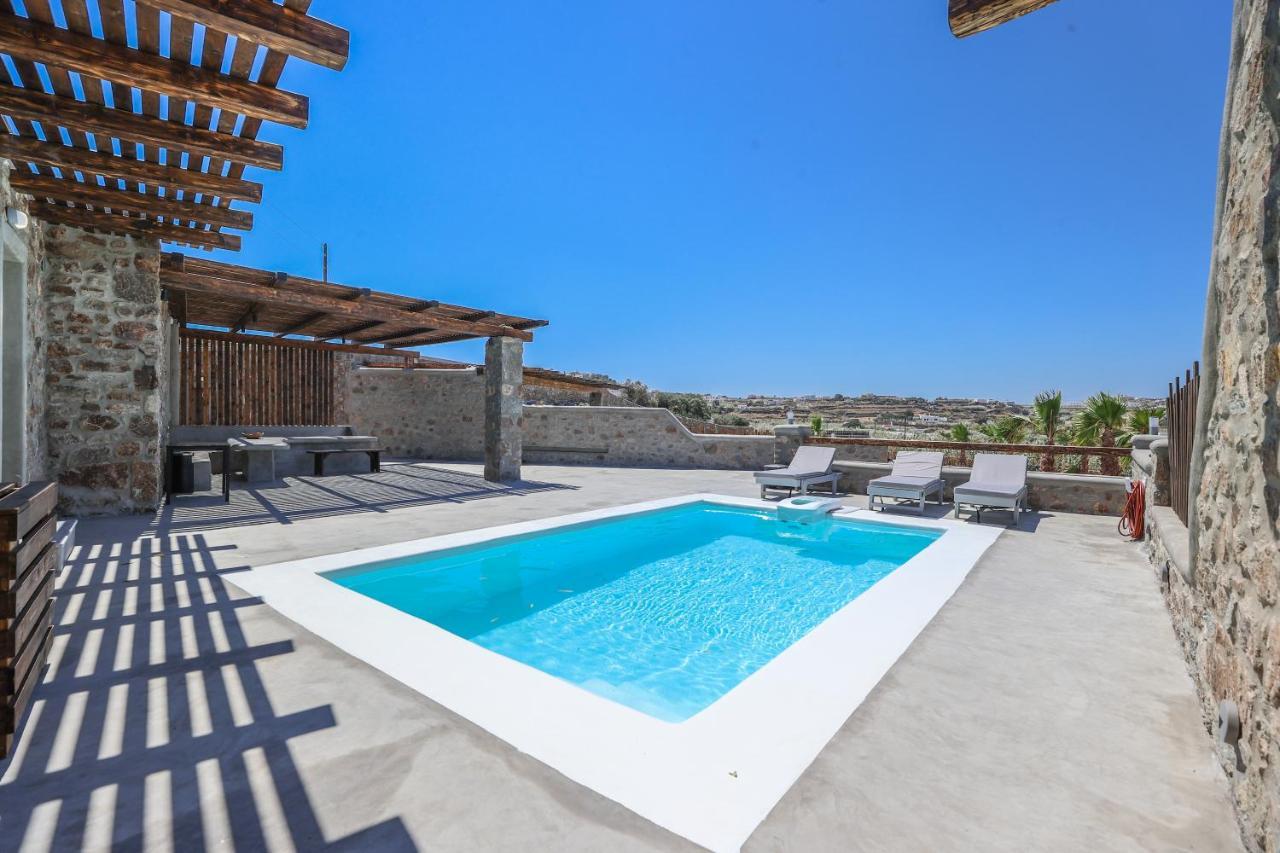 The George Villas With Private Pool, Close To Mykonos Town - Chora المظهر الخارجي الصورة