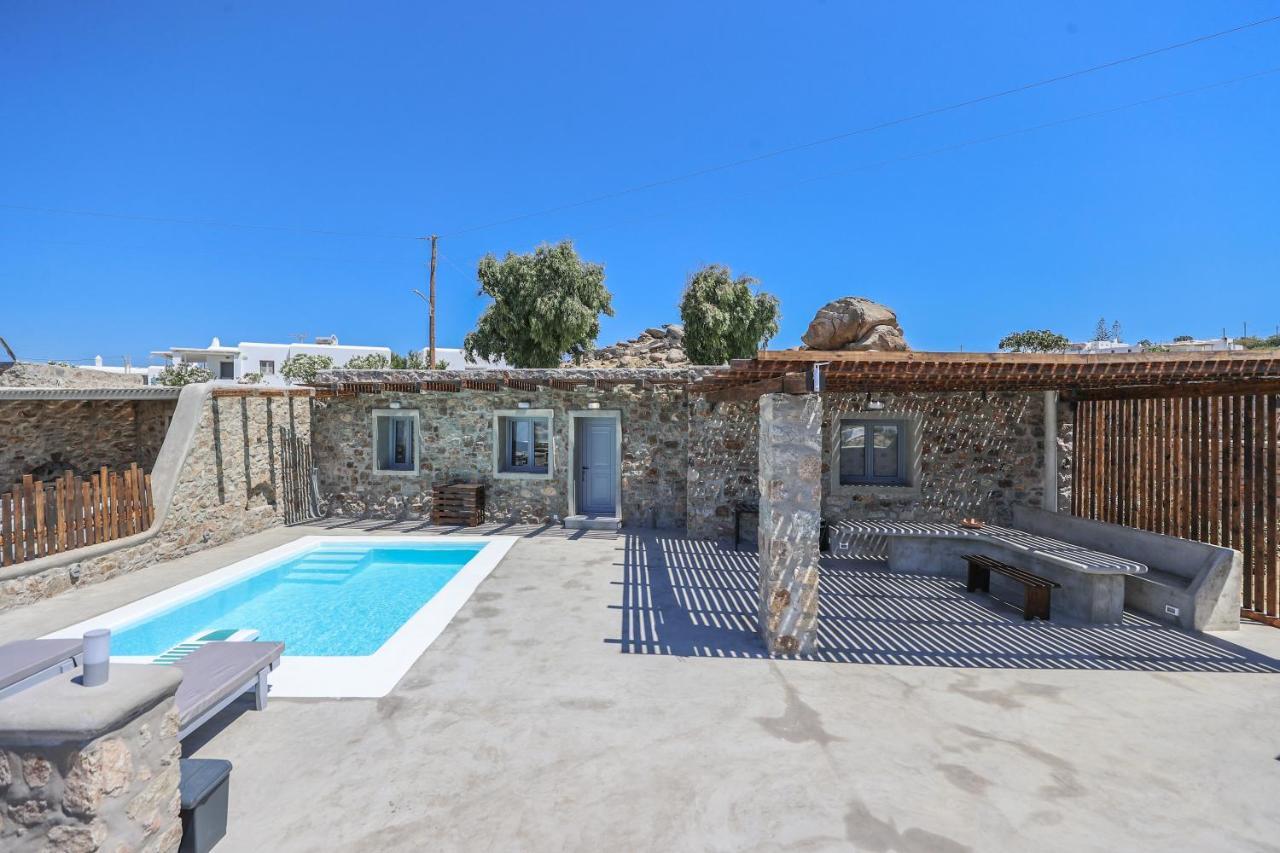 The George Villas With Private Pool, Close To Mykonos Town - Chora المظهر الخارجي الصورة