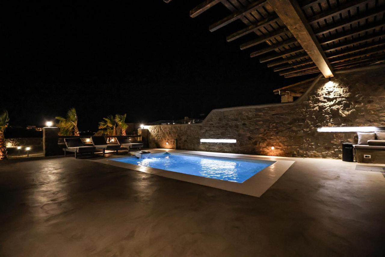 The George Villas With Private Pool, Close To Mykonos Town - Chora المظهر الخارجي الصورة