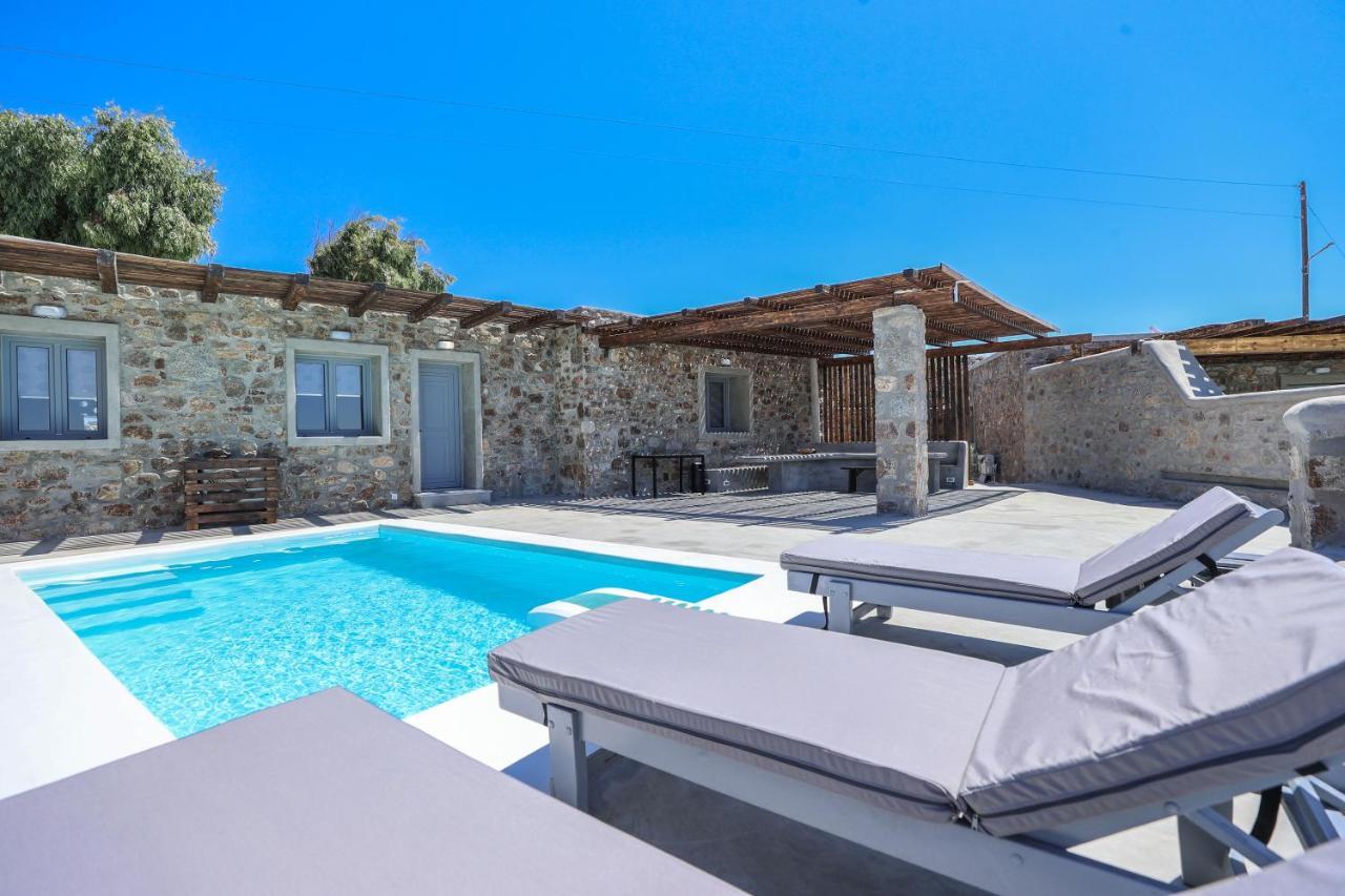 The George Villas With Private Pool, Close To Mykonos Town - Chora المظهر الخارجي الصورة