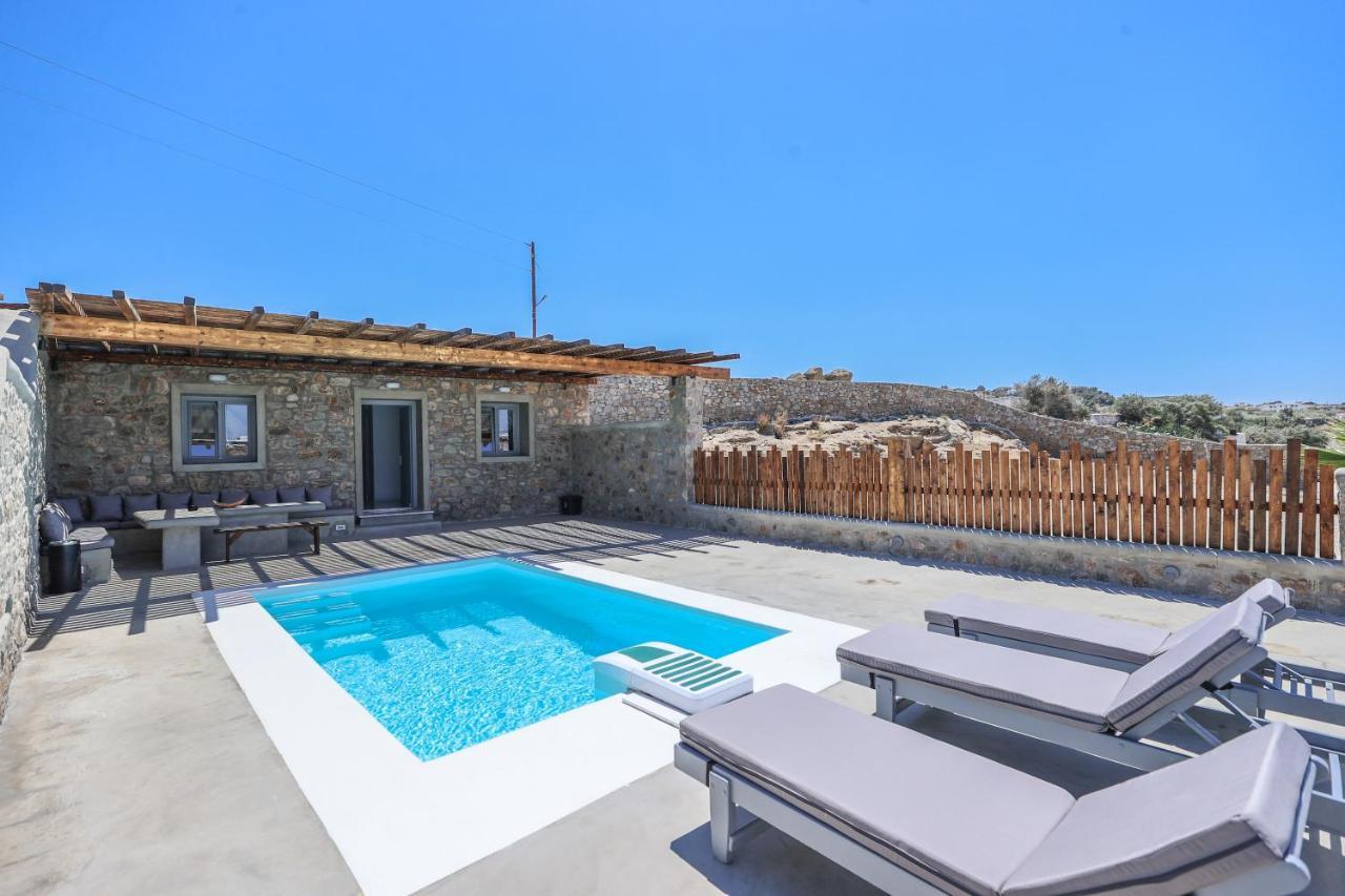 The George Villas With Private Pool, Close To Mykonos Town - Chora المظهر الخارجي الصورة