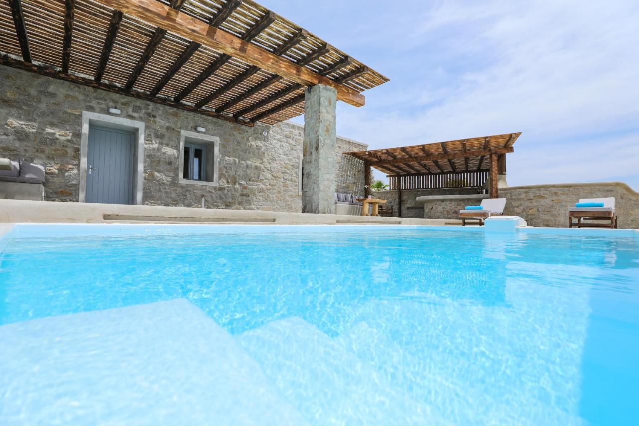 The George Villas With Private Pool, Close To Mykonos Town - Chora المظهر الخارجي الصورة