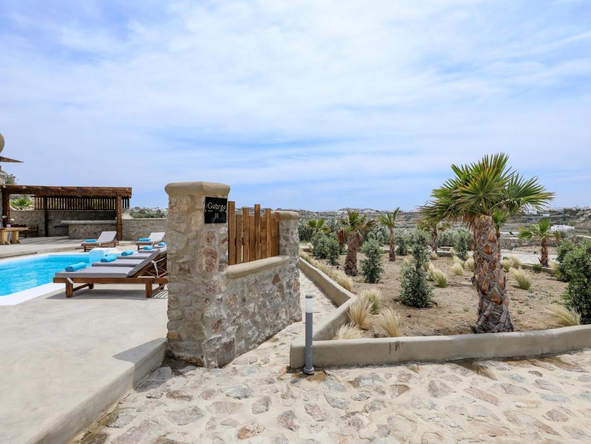 The George Villas With Private Pool, Close To Mykonos Town - Chora المظهر الخارجي الصورة