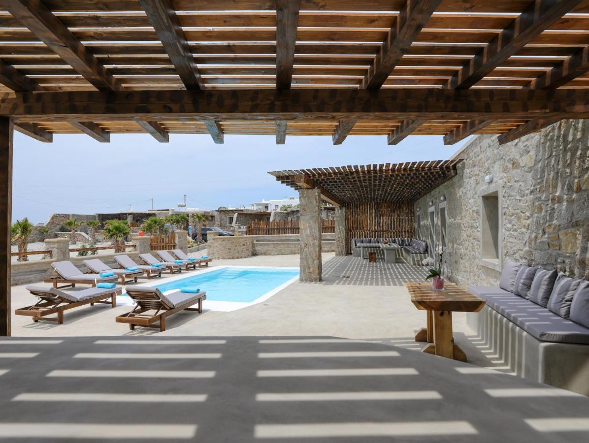 The George Villas With Private Pool, Close To Mykonos Town - Chora المظهر الخارجي الصورة