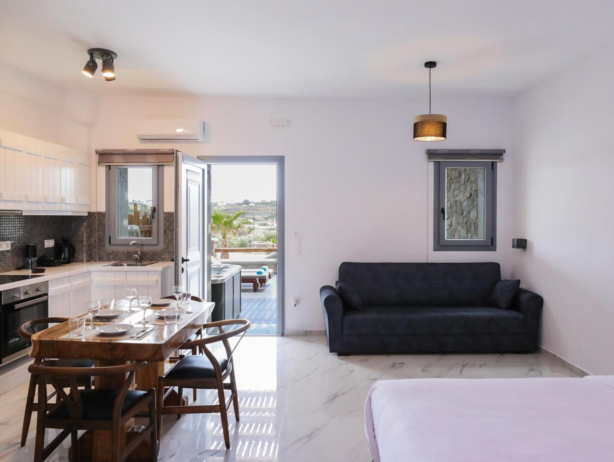 The George Villas With Private Pool, Close To Mykonos Town - Chora المظهر الخارجي الصورة