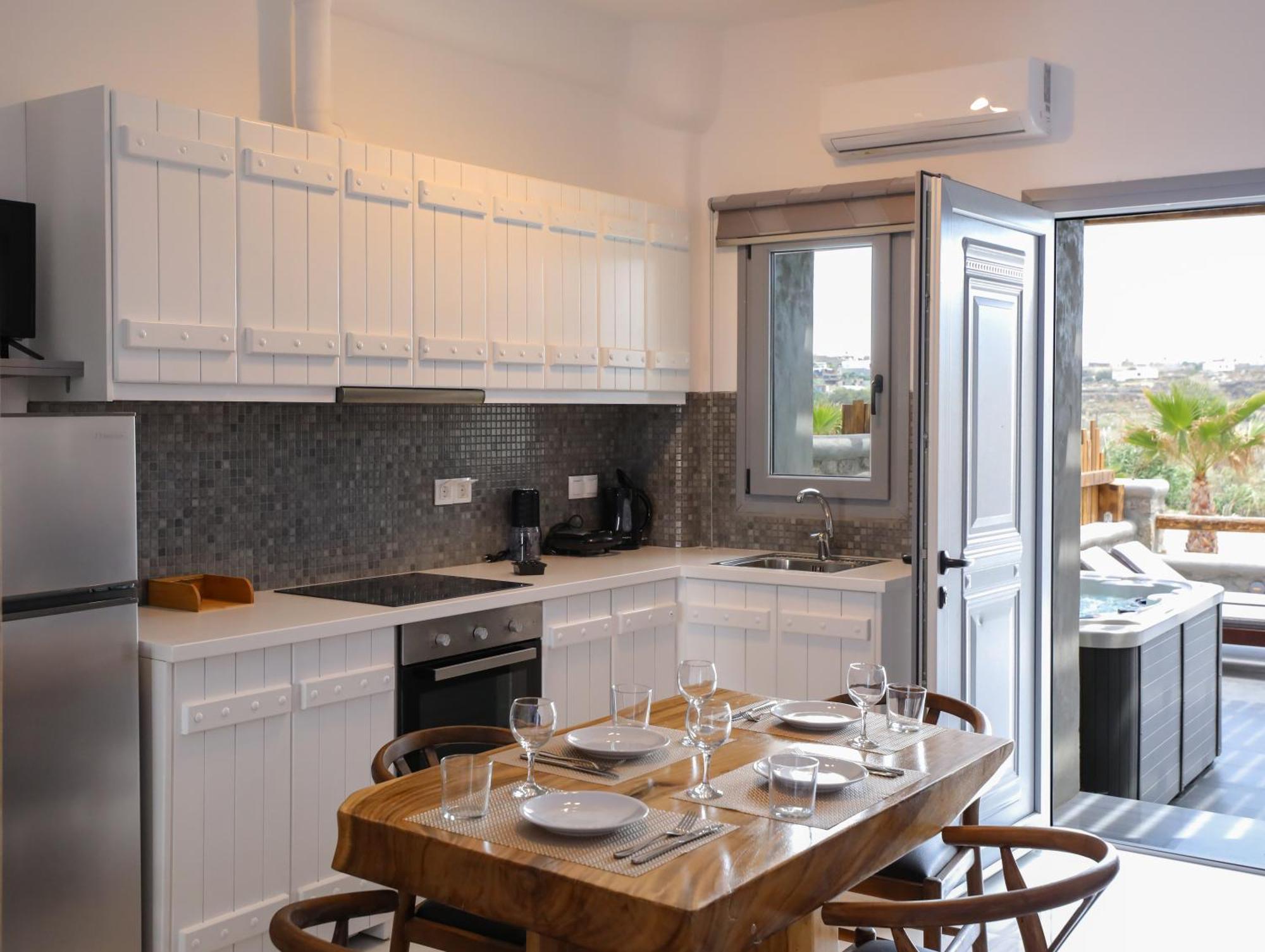 The George Villas With Private Pool, Close To Mykonos Town - Chora المظهر الخارجي الصورة